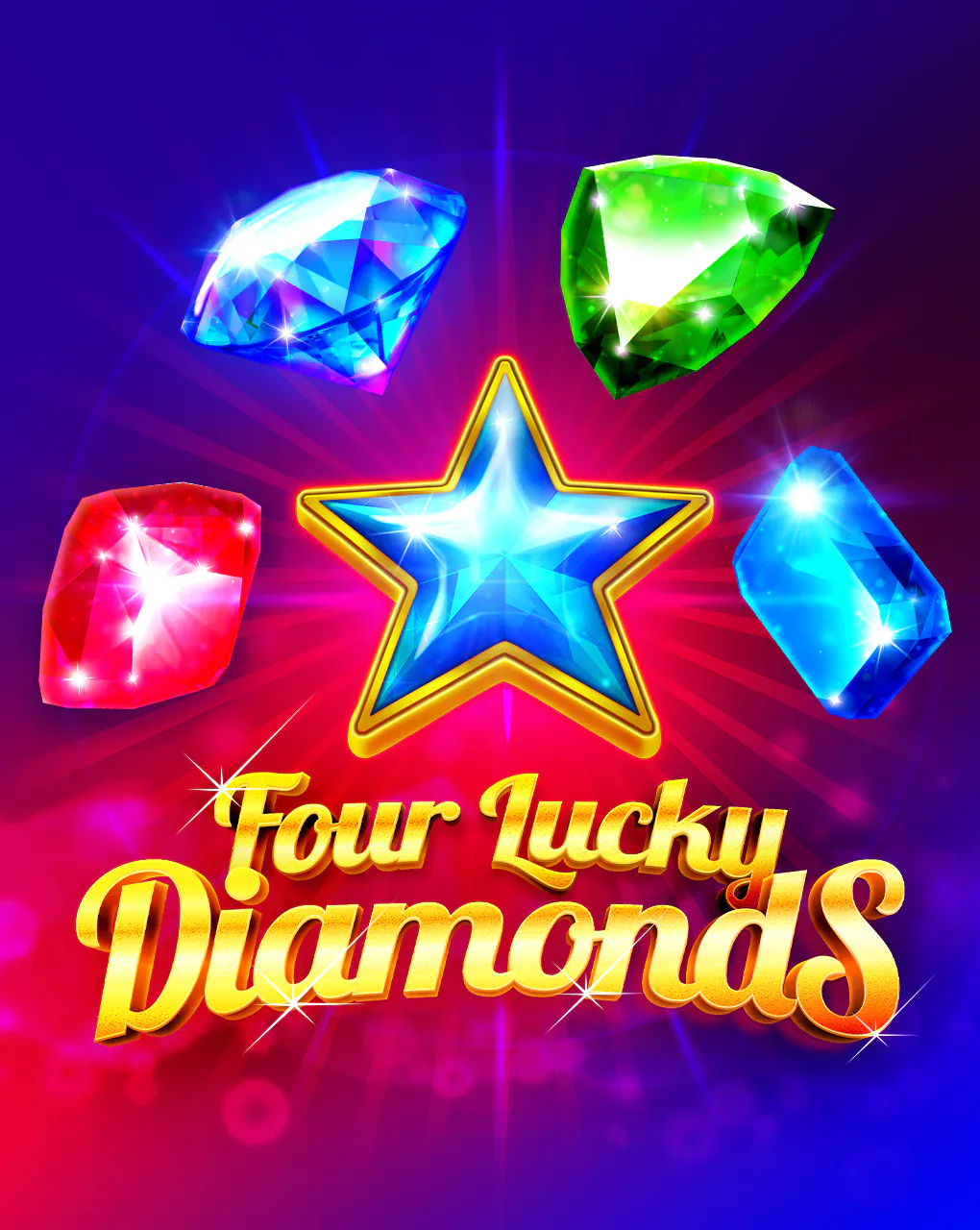 Four Lucky Diamonds - POWERPLAY128